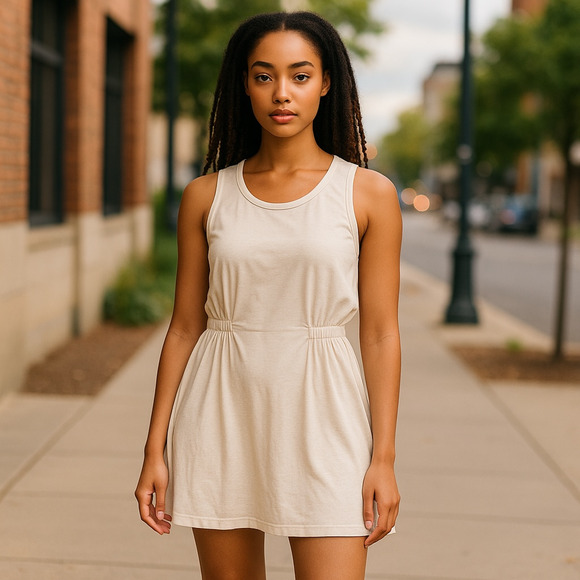 Athleta Tops - Athleta Air Out Cinch‎ Tank Camisole Womens Medium White Sleeveless Athletic NWT